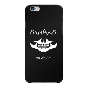 SAPIANS AW Back Printed Black Hard Phone Case - SapianStore
