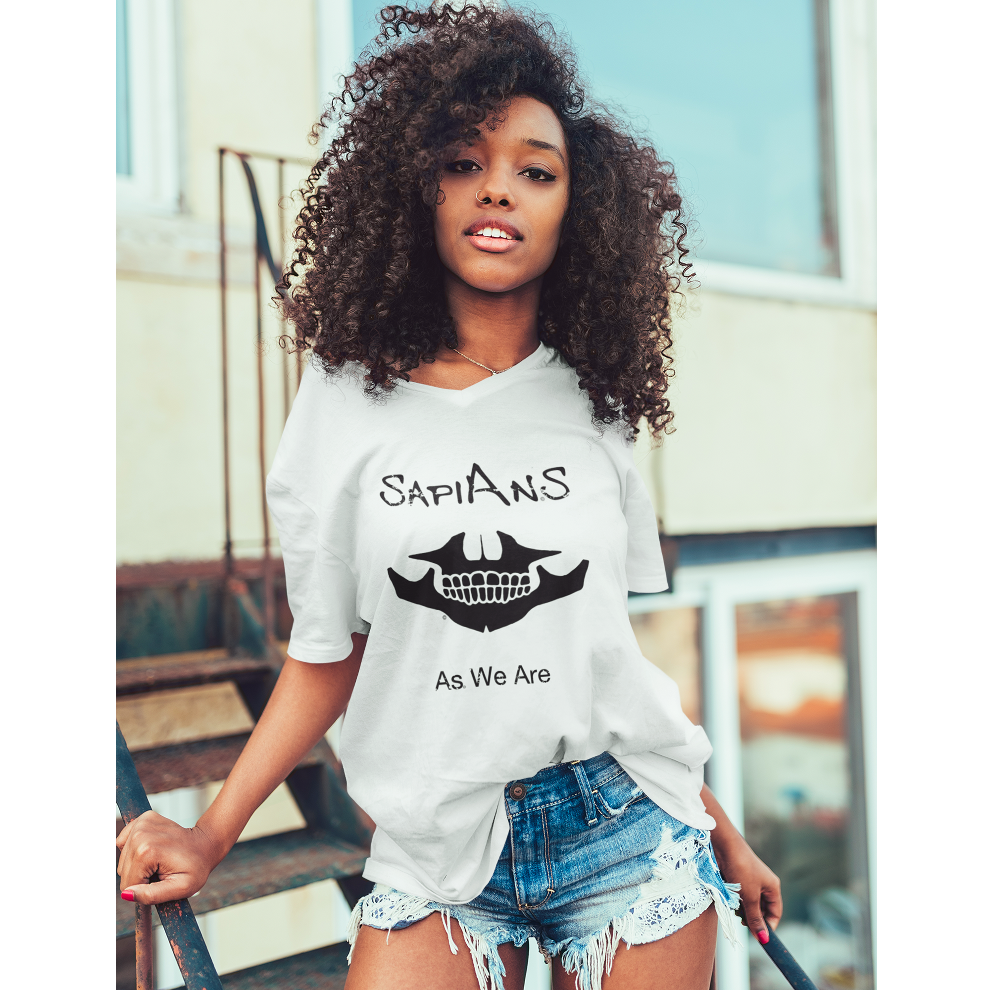 SAPIANS BK Premium V-Neck T-Shirt - SapianStore
