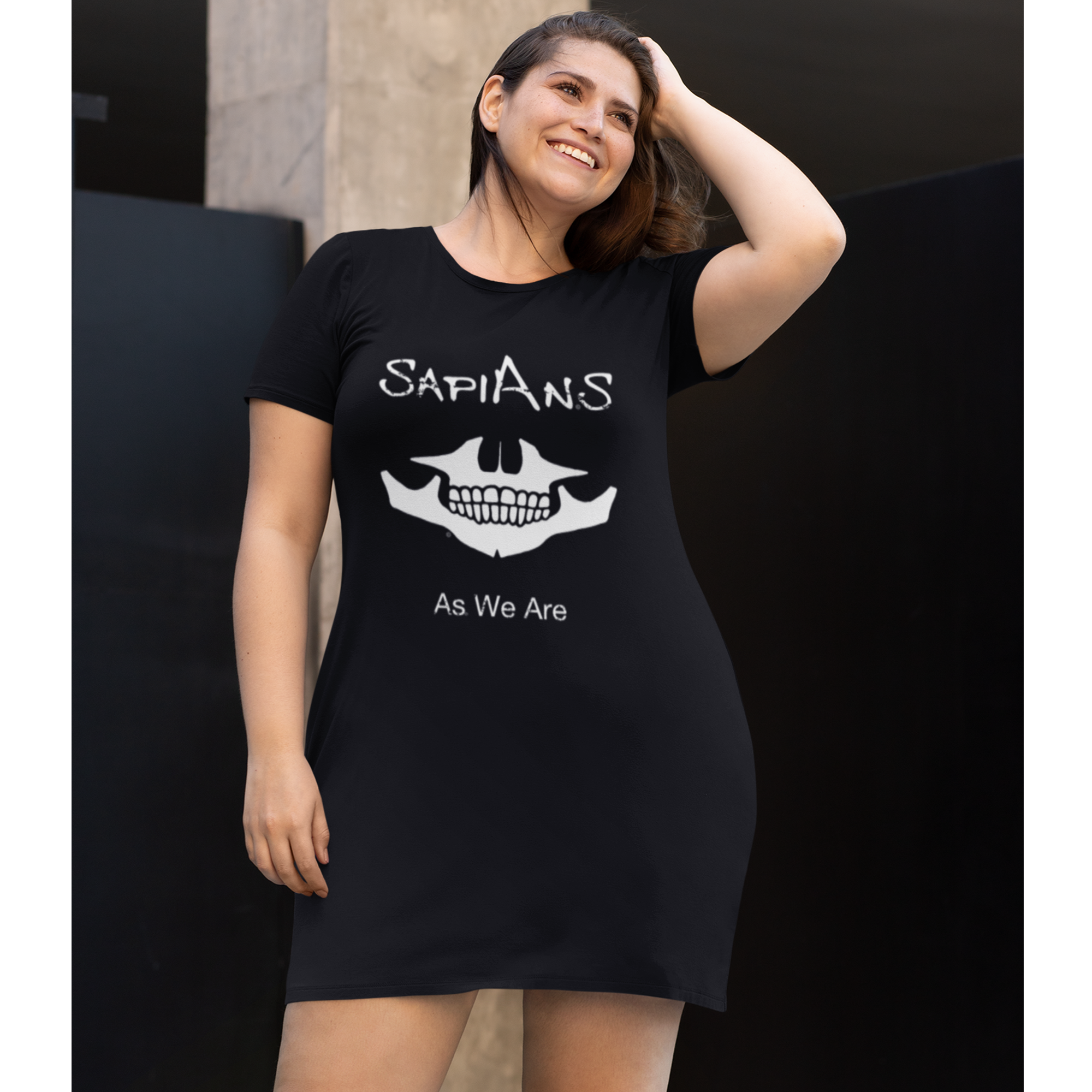 SAPIANS AW Organic T-Shirt Dress - SapianStore